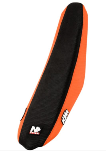 N-Style - N-Style Factory Issue 3 Panel Grip Seat Cover - Orange/Black - N50-6058