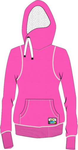 DSG - DSG Side Tie Hoodie - 51343 - Pink - X-Small