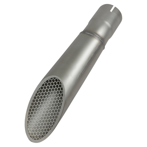 Hotbodies Racing - Hotbodies Racing Megaphone Slip-On Exhaust - Shot Peen - 511012102