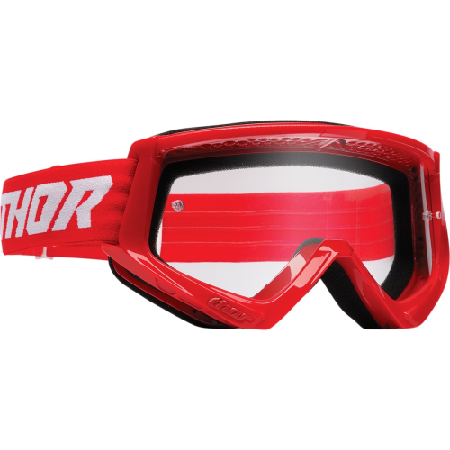 Thor - Thor Combat Racer Goggles - 2601-2709 - Red/White - OSFM