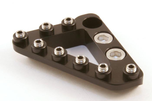 Hammerhead Designs - Hammerhead Designs Replacement Tip for Rear Brake Lever Tip - Large Aluminum - Black - 02-0000-20-60