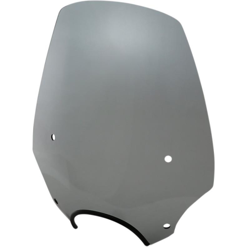 Memphis Shades - Memphis Shades El Paso Sportshield Windshield (7in. Cutout) - 19in. - Black Smoke - MEP5223
