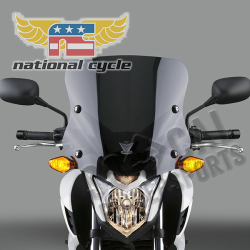National Cycle - National Cycle VStream+ Windshield - 16.00in. - Dark Tint - N20054