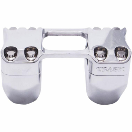 Trask Performance - Trask Performance Assault Risers for 1-1/4in. Handlebars - 2in. - Raw Finish - TM-8601-2R