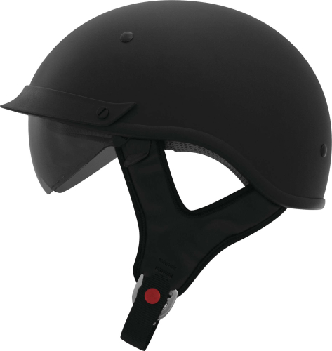 THH Helmets - THH Helmets T-72 Solid Helmet - 646283 - Flat Black - X-Small