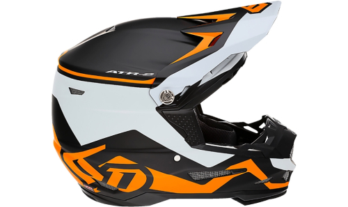 6D - 6D ATR-2 Drive Helmet - 12-2754 - Neon Orange - X-Small