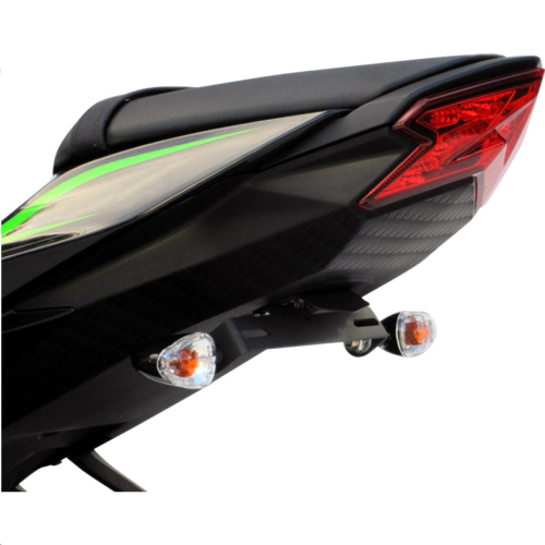 Targa - Targa Tail Kit with Turn Signals - Black/Clear - 22-493-L