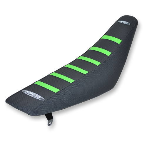 SDG - SDG 6-Rib Gripper Seat Cover - Black/Green Ribs - 95941GK