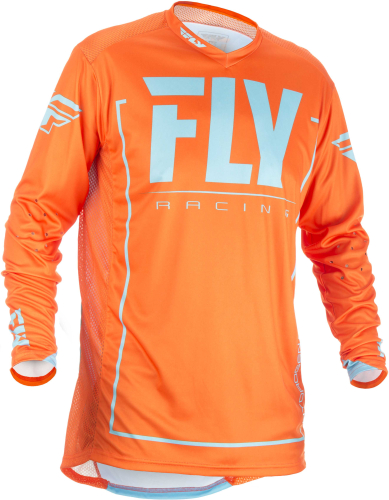 Fly Racing - Fly Racing Lite Hydrogen Jersey (2018) - 371-7282X - Orange/Blue - 2XL
