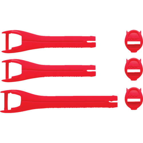 Thor - Thor Strap Kit for Blitz XR Boots - Red - 3430-1039