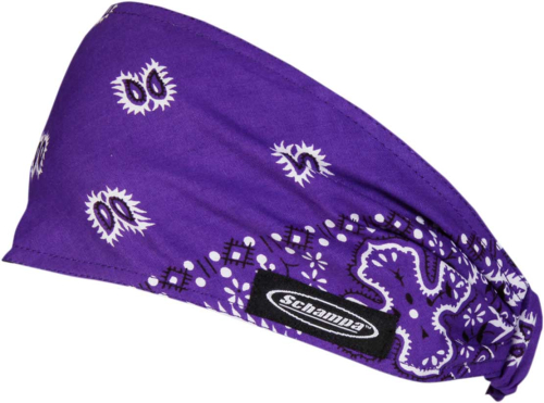 Schampa - Schampa Mini-Doo-Z - DZ02-223 - Purple Ground White Paisley - OSFM