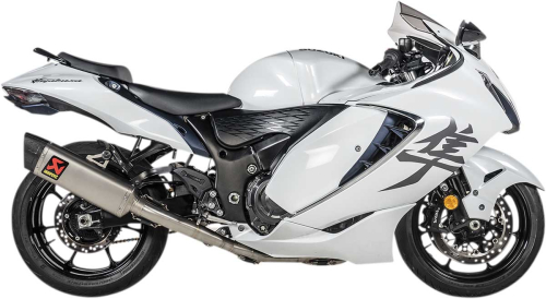 Akrapovic - Akrapovic Racing Line Complete Exhaust System - 4/1/1 Header - Titanium Muffler - Carbon End Cap - S-S13R1-APLT