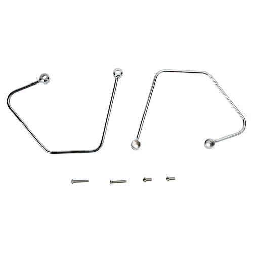 Cobra - Cobra Saddlebag Supports - Chrome - 02-6105