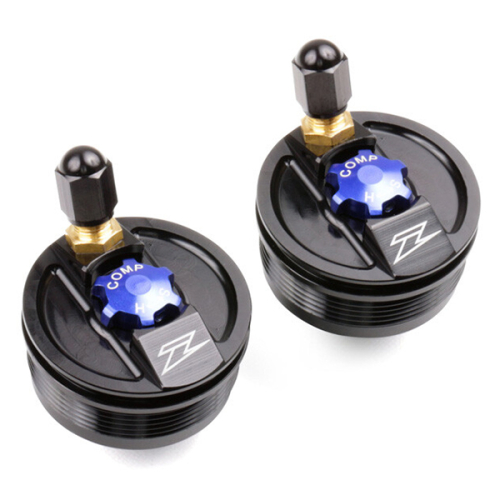 ZETA - ZETA Fork Caps - Black - ZE56-10070