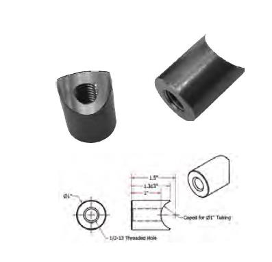TC Bros - TC Bros Coped Handlebar Riser Bungs - 104-0073