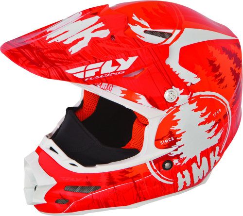 Fly Racing - Fly Racing F2 Carbon Pro Stamp Helmet - 73-4924L - Stamp Orange - Large