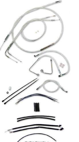 Magnum - Magnum Sterling Chromite II Handlebar Installation Kit for 18-20in. Ape - 387123