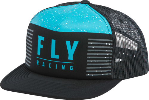 Fly Racing - Fly Racing Fly Hydrogen Hat - 351-0956 - Black/Turquoise - OSFA