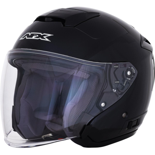AFX - AFX FX-60 Super Cruise Solid Helmet - 0104-2565 - Gloss Black - 2XL