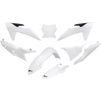 UFO Plastics - UFO Plastics Replacement Plastic for KTM - Body Kits - White - KTKIT529-042