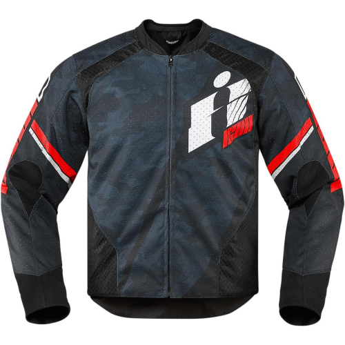 Icon - Icon Overlord Primary Jacket - XF-2-2820-3649 - Red - Large