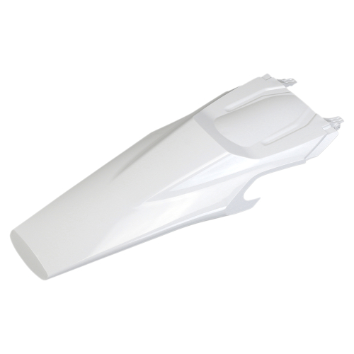 UFO Plastics - UFO Plastics MX Rear Fender - White - HU03389040