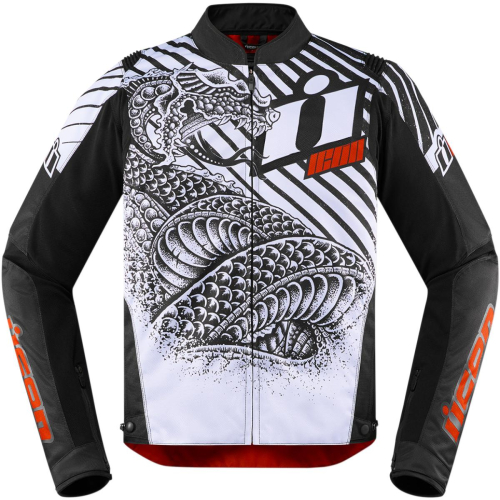 Icon - Icon Overlord SB2 Serpecant Jacket - 2820-5032 - White - 3XL