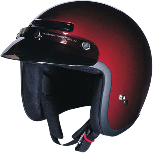 Z1R - Z1R Jimmy Solid Helmet - XFZR-30041 - Wine - 2XS