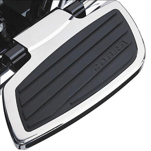Cobra - Cobra Swept Passenger Floorboard - 06-4765