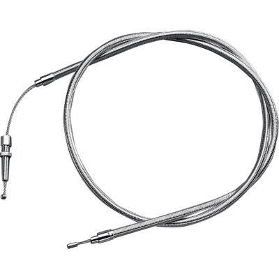 Barnett - Barnett Stainless Clear-Coated Clutch Cable (+6in.) - 102-30-10003+6