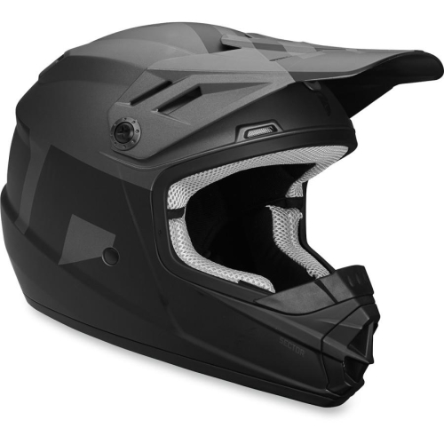 Thor - Thor Sector Level Youth Helmet - XF-2-0111-1076 - Black/Charcoal - Medium