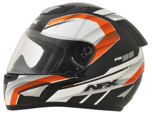AFX - AFX FX-95 Airstrike Helmet - 01018602 - Black/Safety-Orange Airstrike - X-Small