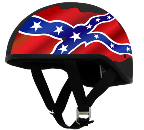 AFX - AFX FX-200 Slick Rebel Helmet - 0103-1047 - Black Rebel - Small