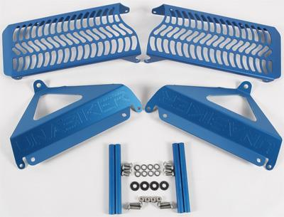 Unabiker - Unabiker Radiator Guards - Blue - YYZ250F6-B