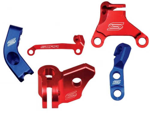 Scar Racing - Scar Racing Motocross Clutch Cable Guide - Blue - CCG101
