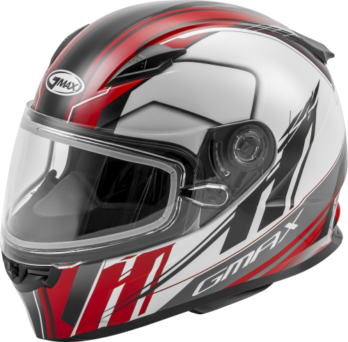 G-Max - G-Max GM-49Y Rogue Youth Helmet - G24910032 - White/Red - Large