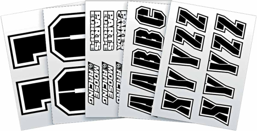 Moose Racing - Moose Racing Jersey ID Kit - 2950-0004