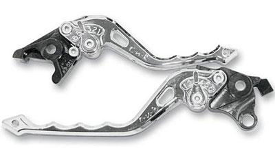 PSR - PSR Click-N-Roll Short Dagger Clutch Lever - Chrome - 00-00627-20