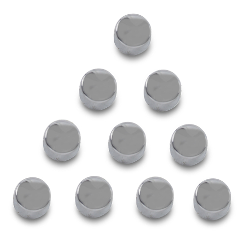 Kuryakyn - Kuryakyn Kool Kaps Chrome Covers - 5/16in. Socket Head - 2441