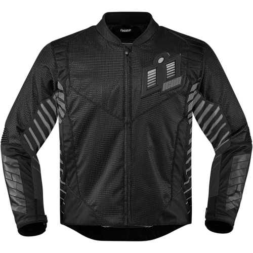 Icon - Icon Wireform Jacket - XF-2-2820-3587 - Black - 4XL