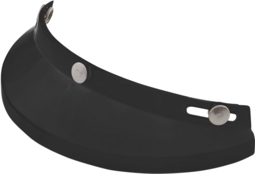 AFX - AFX Visor Vintage 3-Snap - Short Lip - Gloss Black - 01321015