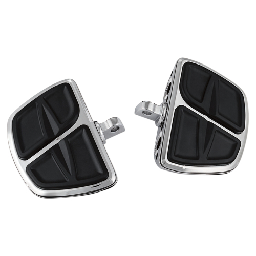 Kuryakyn - Kuryakyn Kinetic Mini Boards with Male Adapter - Chrome - 7610