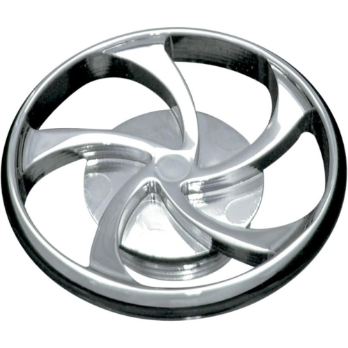 Covingtons - Covingtons Vented Gas Cap with Bung - Twist Cap - Chrome - C1119-C