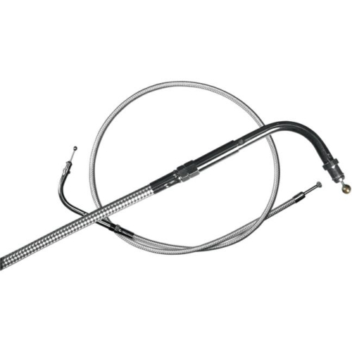 Magnum - Magnum Sterling Chromite II Braided Idle Cable for S&S E/G Carburetors - 3470S