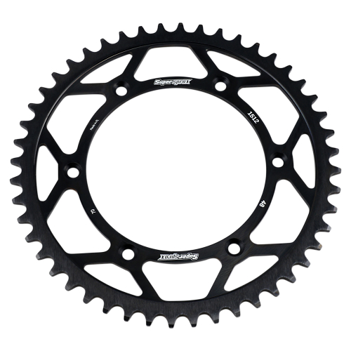 Supersprox - Supersprox Steel Rear Sprocket - 48T - RFE-1512-48-BLK
