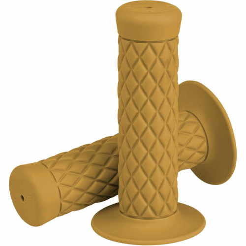 Biltwell Inc. - Biltwell Inc. Thruster Grips for 7/8in. Handlebars - Natural - GRBUN78NT