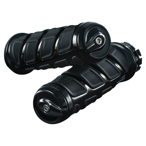 Kuryakyn - Kuryakyn Kinetic Grips - Gloss Black - 6368
