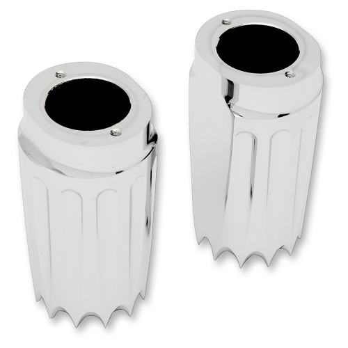 Paul Yaffe Originals - Paul Yaffe Originals Yafterburner Fork Slide Covers - Chrome - YSC-C