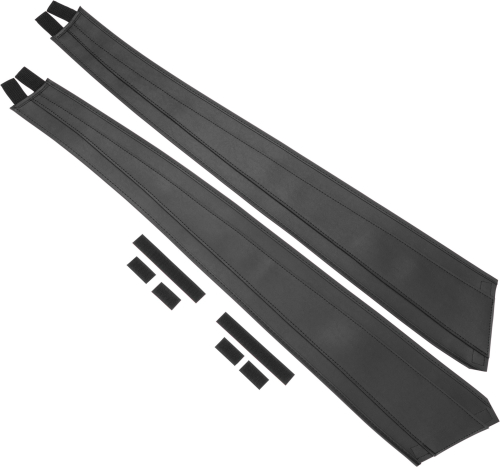 Show Chrome - Show Chrome Hopnel Saddlebag Lid Bra - Black - H40-305BK
