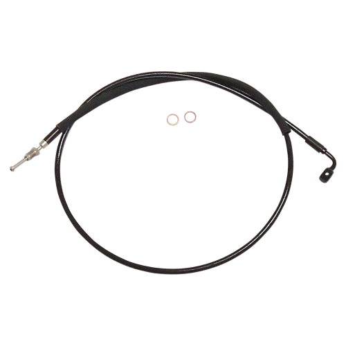 Magnum - Magnum Alternative Length Black Pearl Braided Hydraulic Clutch Cable - 56in. - 41956